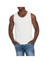 GUESS 2 USCITA Guess Canotta Sl Loose Knit - Bianco Bianco